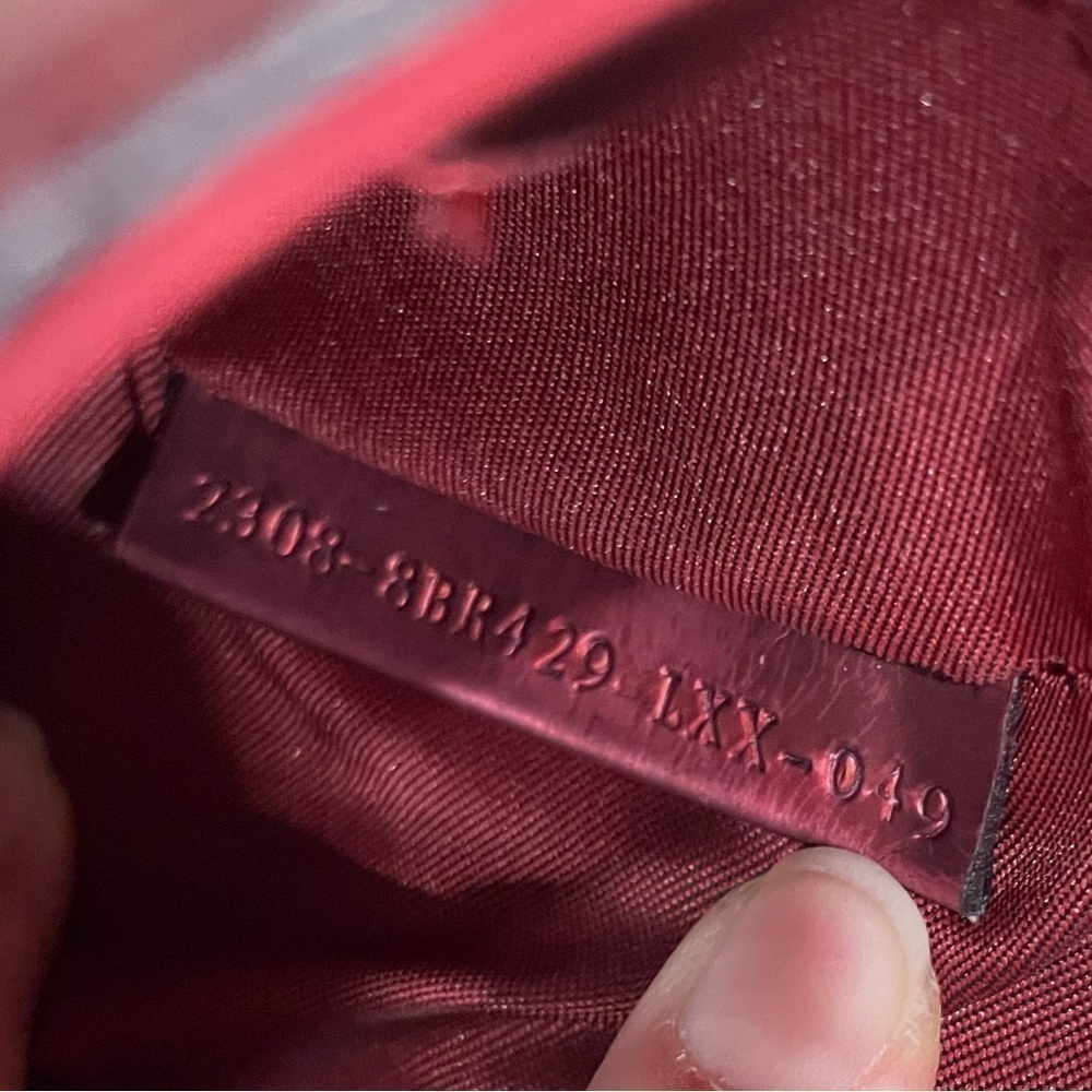 FENDI Authentic Metallic Red Leather Baguette Compilation - Picture 12 of 16